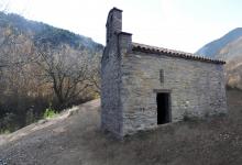 Recreació de l'ermita de Sant Pere de Romeguera - realitzat per Gemma Martí